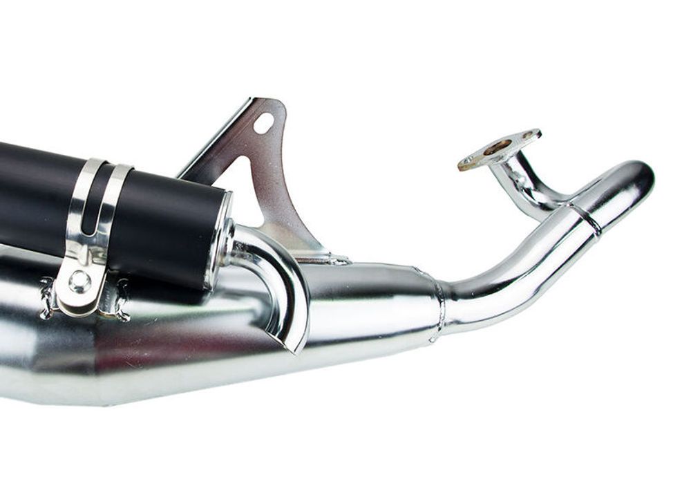 SP 1126529 TECNIGAS Q-TRE Auspuff Chrom passend fuer PEUGEOT SPEEDFIGHT 4 50 2T
