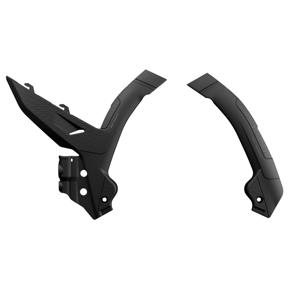 SP 1127045001 POLISPORT Rahmenschutz passend fuer KTM 150 SX Schwarz