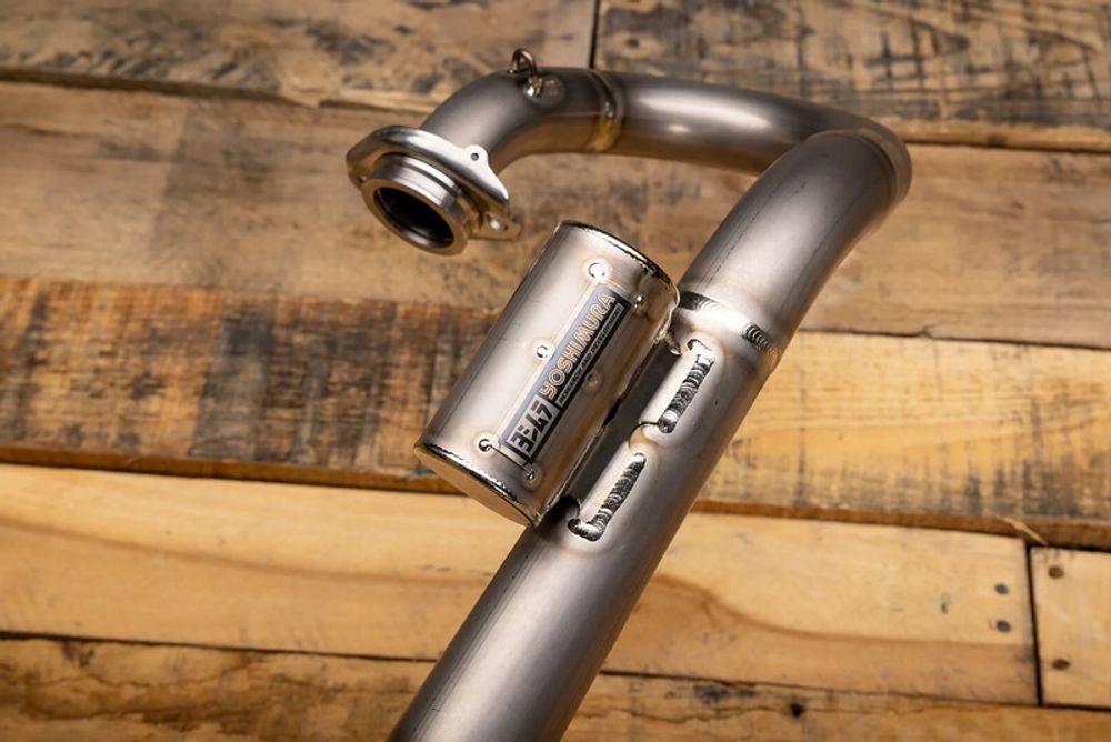 SP 1128000001 YOSHIMURA USA RS-12 Signature Series komplette Auspuffanlage passend fuer HONDA CRF 250 R