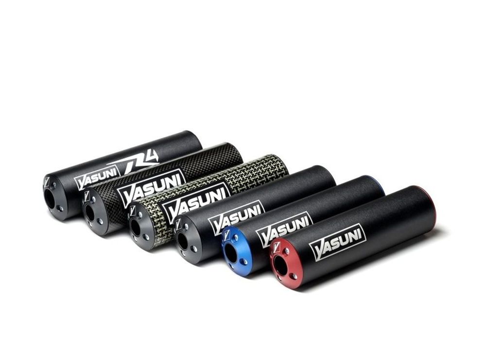 SP 1128803004 YASUNI Komplett-Auspuffanlage Carbon / Alu Schwarz passend fuer PEUGEOT 103