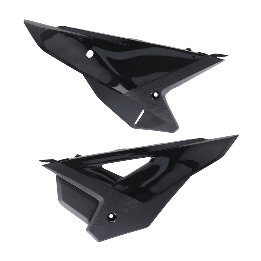 SP 1129815003 POLISPORT Seitenverkleidungen passend fuer HONDA CRF 250 R Schwarz