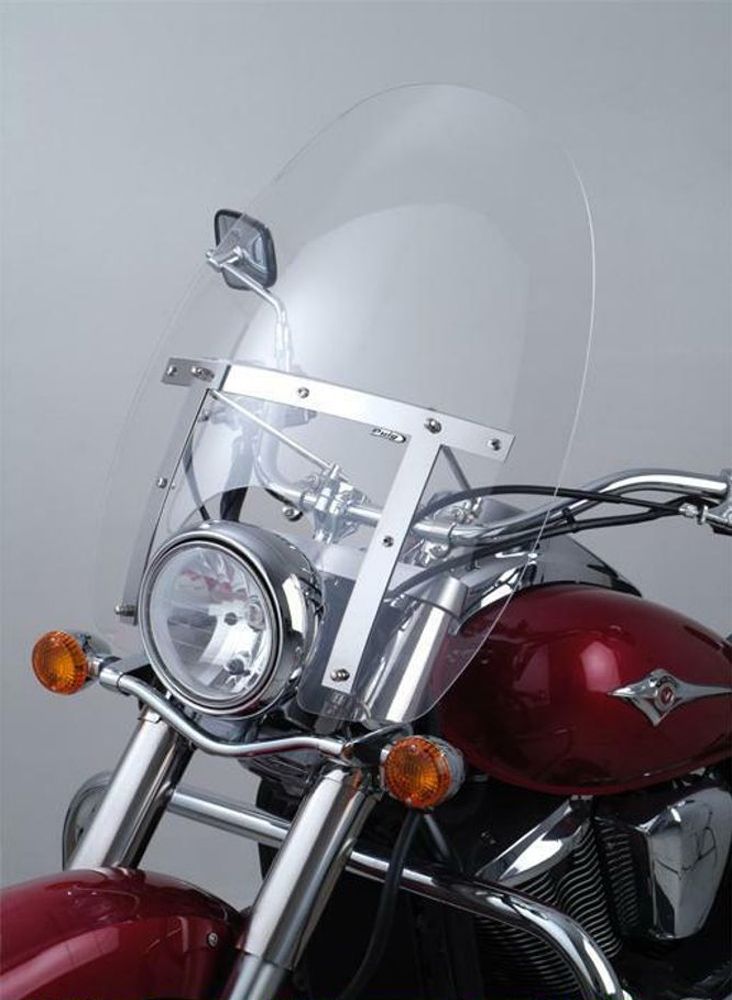 PUIG 1129W America III passend fuer SUZUKI VL125 INTRUDER Transparent
