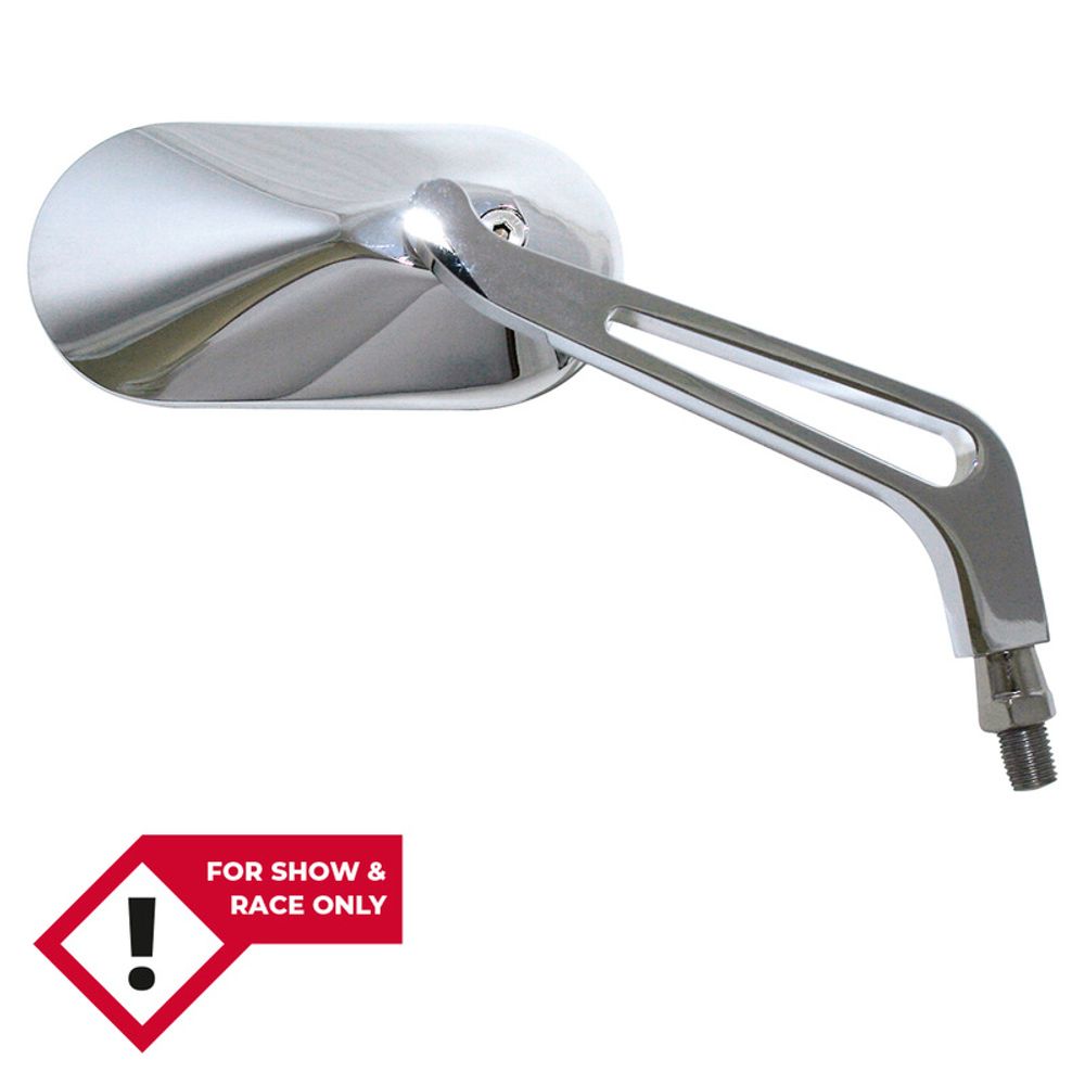 SP 1139884 HIGHSIDER smart Lenkerspiegel Chrom Oval passend fuer Chrome
