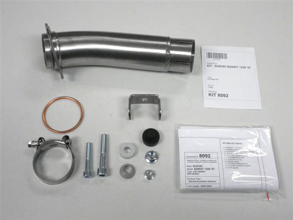 SP 1140399 IXIL Ersatzadapterrohr GSF 1250 Bandit 07-09 GSX 1250 F 10-11 passend fuer SUZUKI GSF 1250 BANDIT