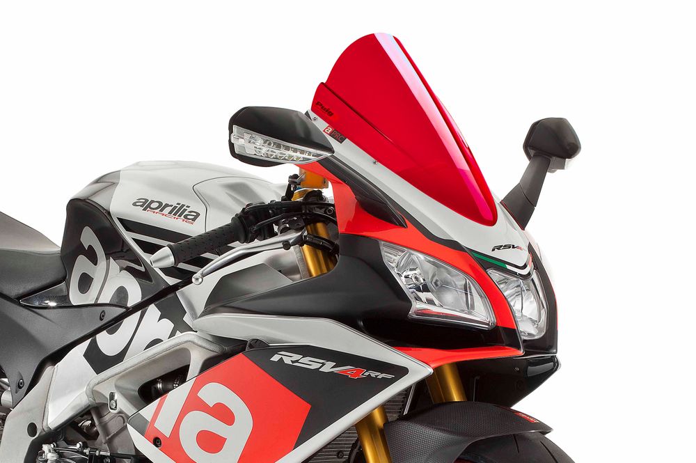 PUIG 7614R Z-Racing Scheibe passend fuer APRILIA RSV4 RR Rot