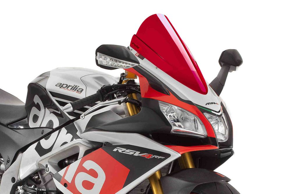 PUIG 7614R Z-Racing Scheibe passend fuer APRILIA RSV4 RR Rot