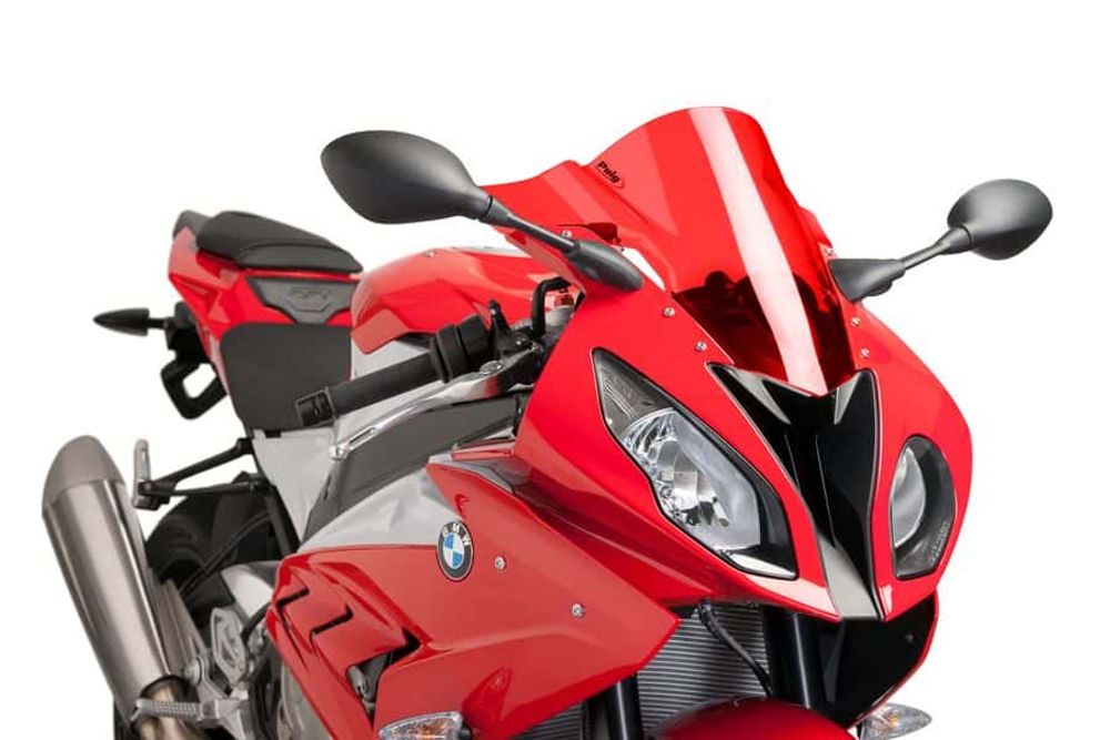 PUIG 7564R Z-Racing Scheibe passend fuer BMW S1000RR Rot