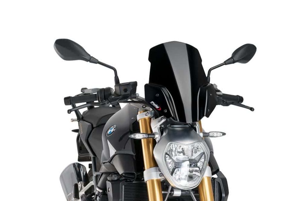 PUIG 7651N New Generation Sport passend fuer BMW R1200R Schwarz