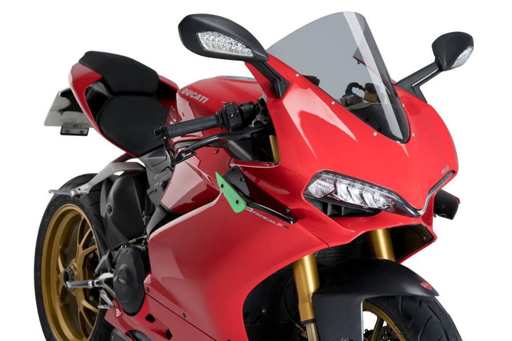 Puig 3165V Sport Side Downforce Spoiler Kompatibel/Ersatz für DUCATI 1299 PANIGALE Grün