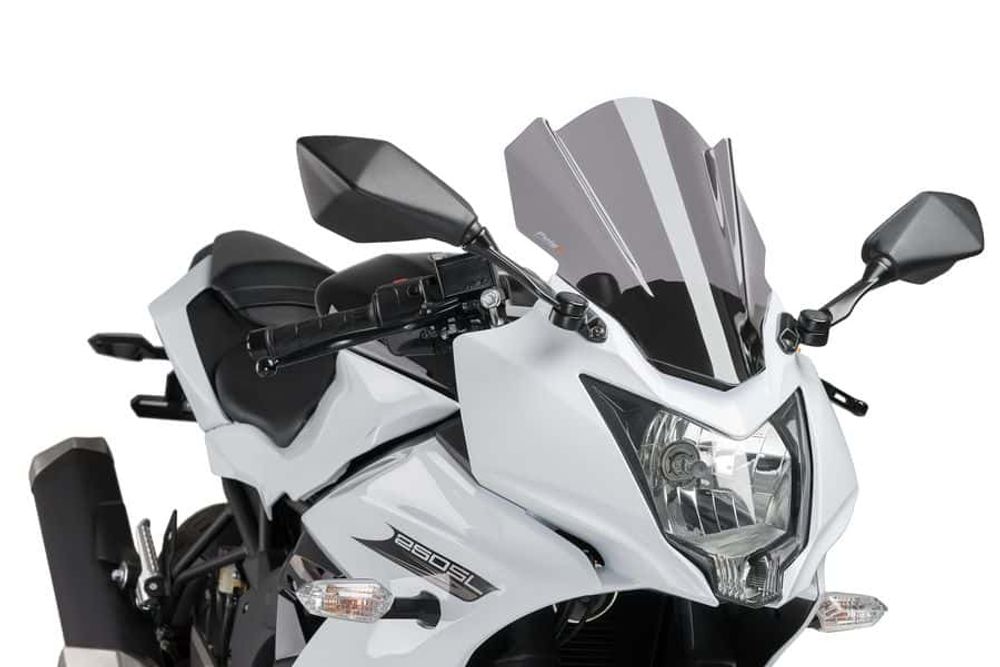 PUIG 7630H Z-Racing Scheibe passend fuer KAWASAKI NINJA 250SL Getönt