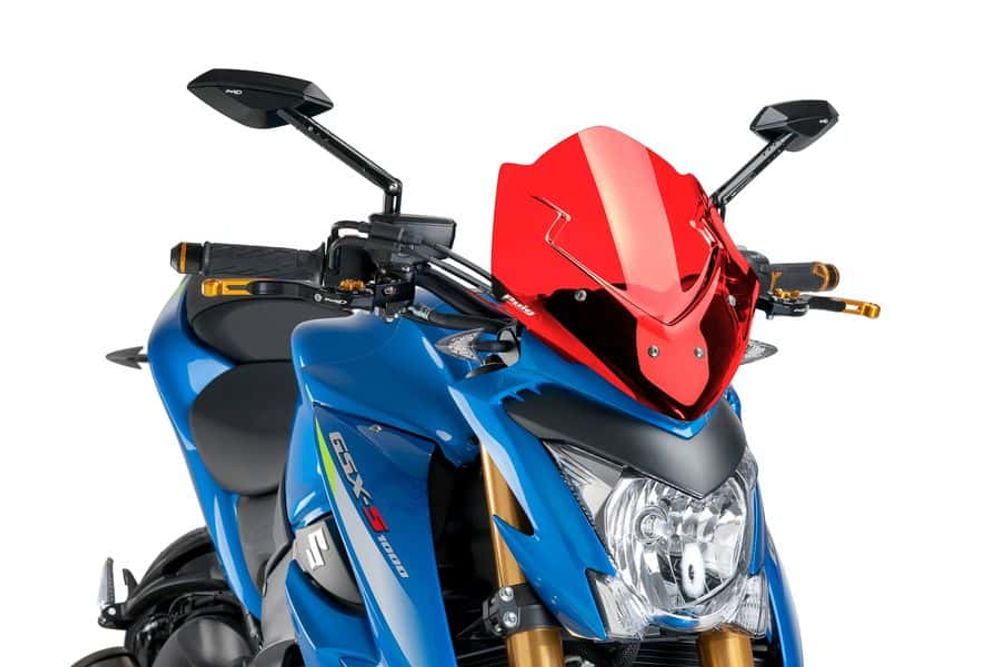 PUIG 7653R New Generation Sport passend fuer SUZUKI GSX-S1000 Rot