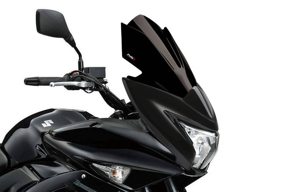 PUIG 7642N Z-Racing Scheibe passend fuer SUZUKI INAZUMA F Schwarz