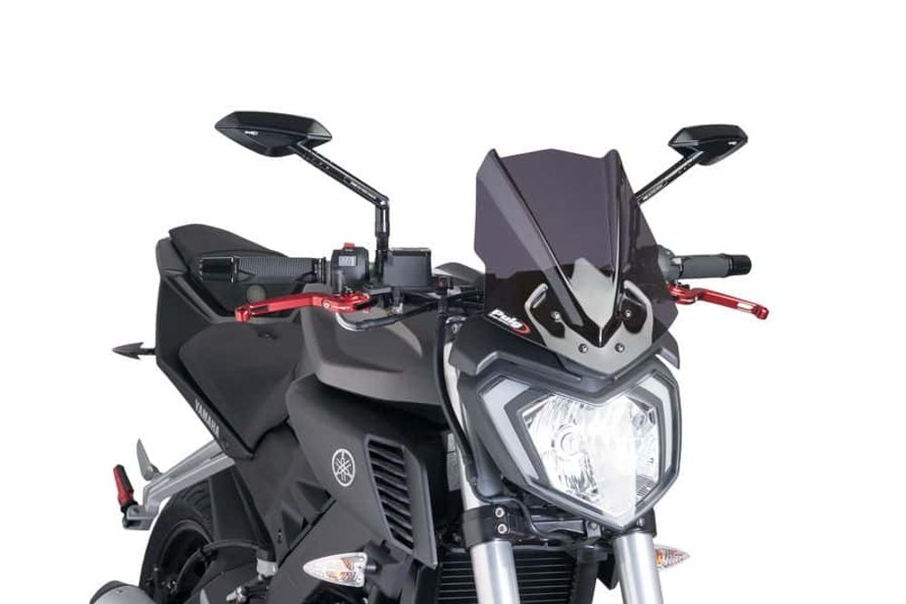 PUIG 7654F New Generation Sport passend fuer YAMAHA MT-125 Stark getönt