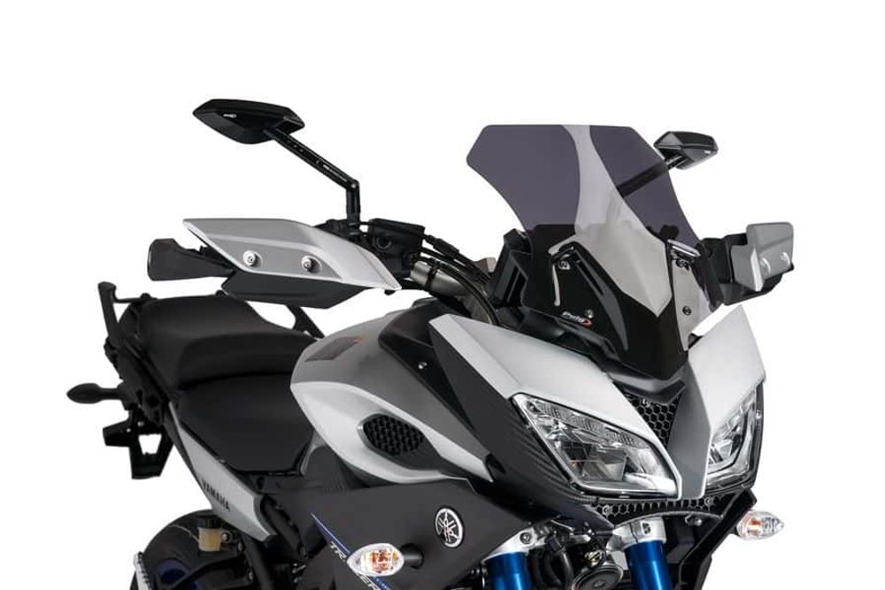 PUIG 7645F Sportscheibe passend fuer YAMAHA MT-09 TRACER Stark getönt