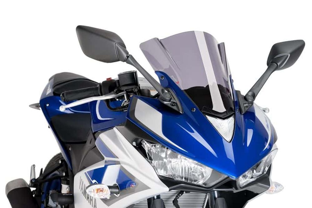 PUIG 7649H Z-Racing Scheibe verfügbar fuer YAMAHA YZF-R3 Getönt