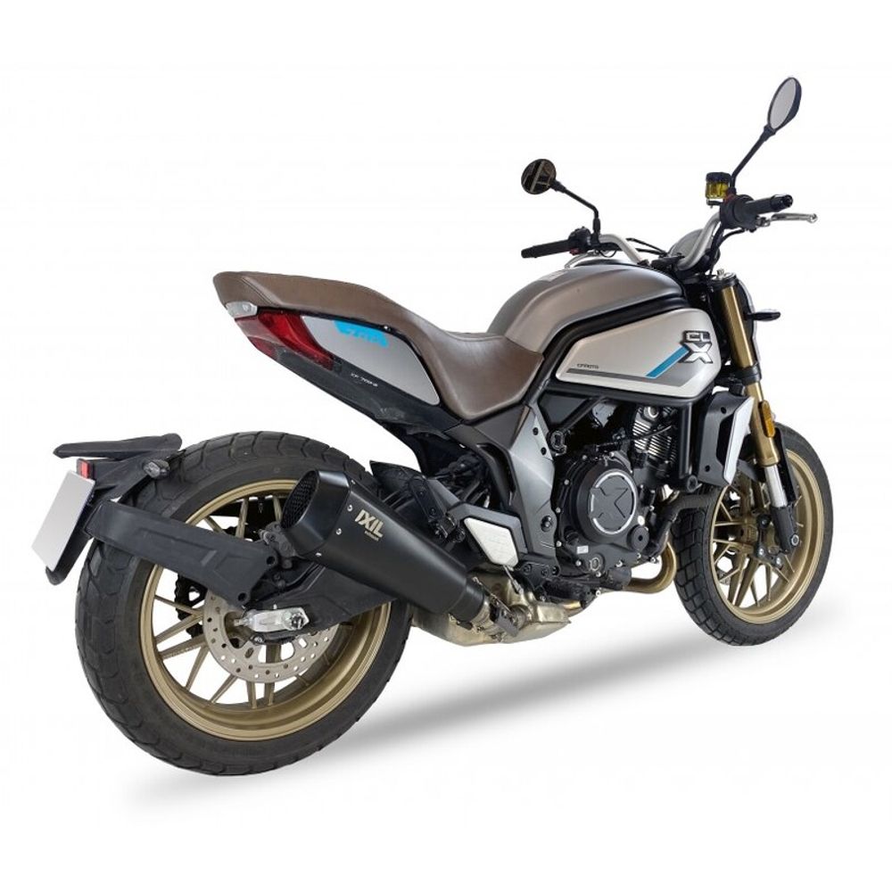 SP 1147040 IXIL RC3B Slip-On Endtopf Edelstahl Schwarz passend fuer CF MOTO 700 CL-X