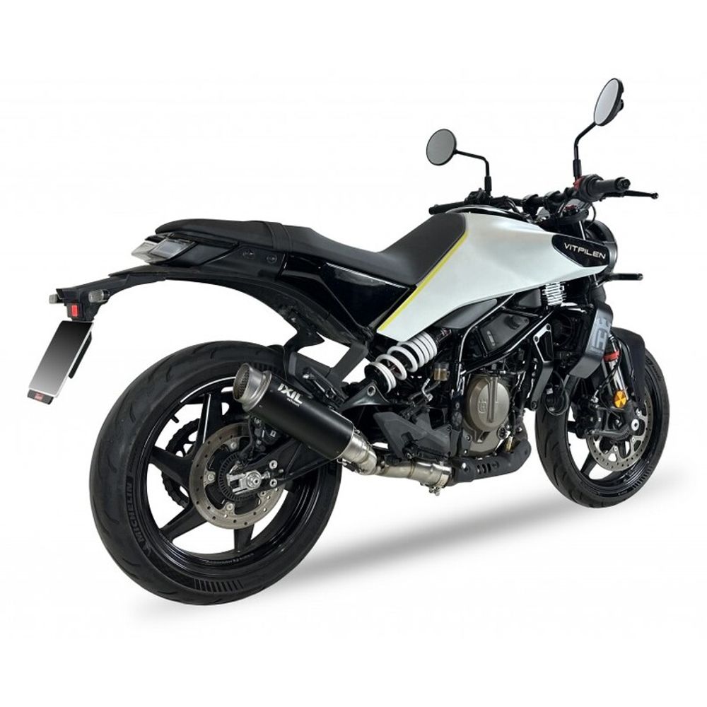 SP 1147047 IXIL RC3B Slip-On Endtopf Edelstahl Schwarz passend fuer KTM 125 DUKE