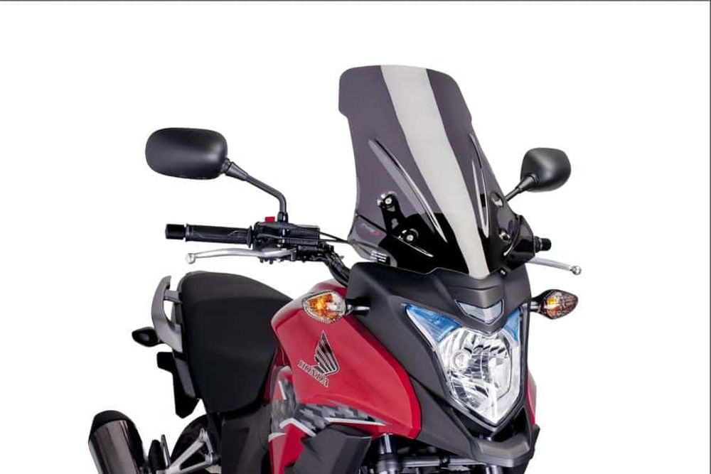 PUIG 6480F Tourenscheibe passend fuer HONDA CB500X Stark getönt