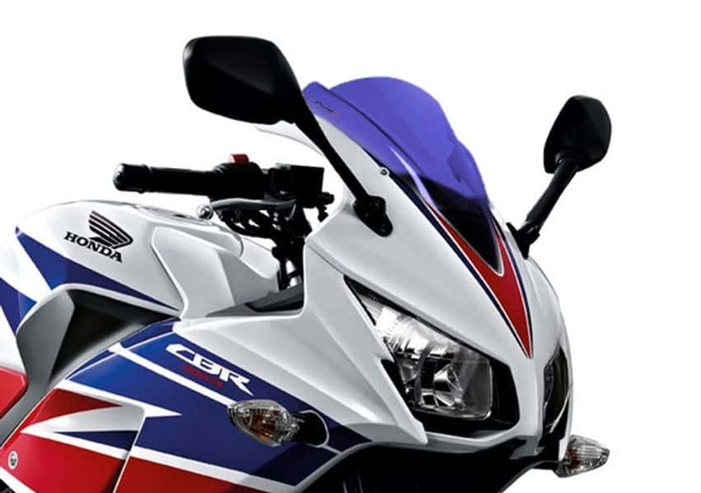 PUIG 7228A Z-Racing Scheibe passend fuer HONDA CBR300R Blau