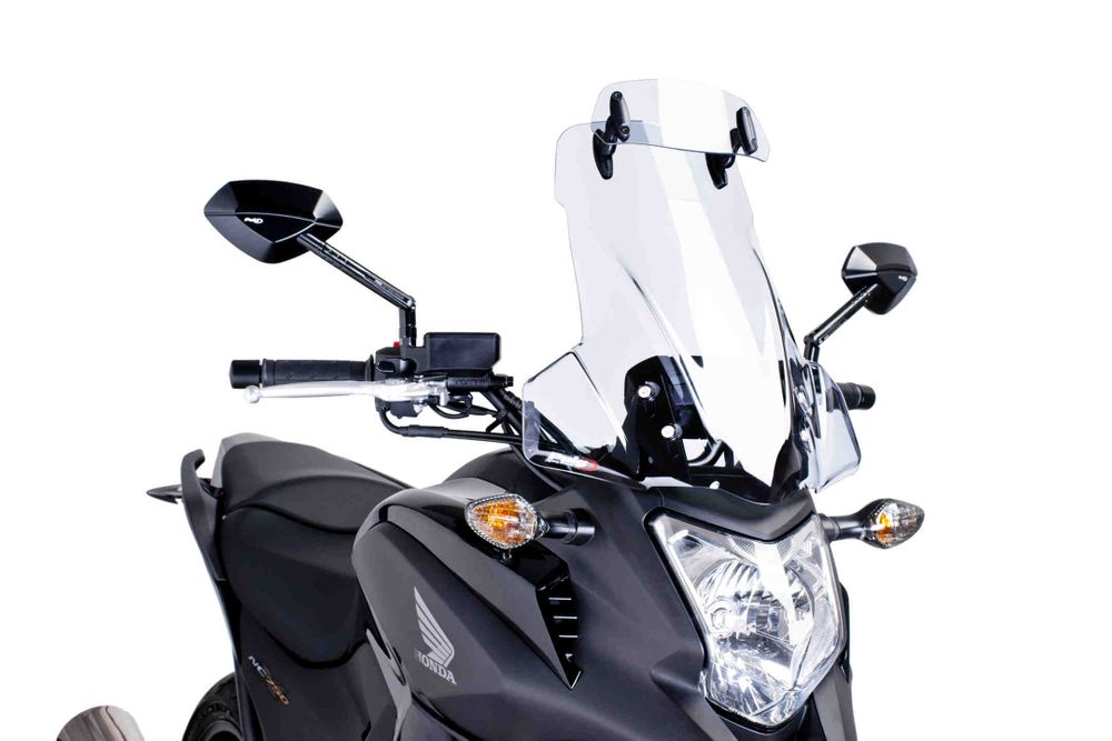 PUIG 6007W Spoilerscheibe befestigt mit Schrauben passend fuer HONDA CB1300S Transparent