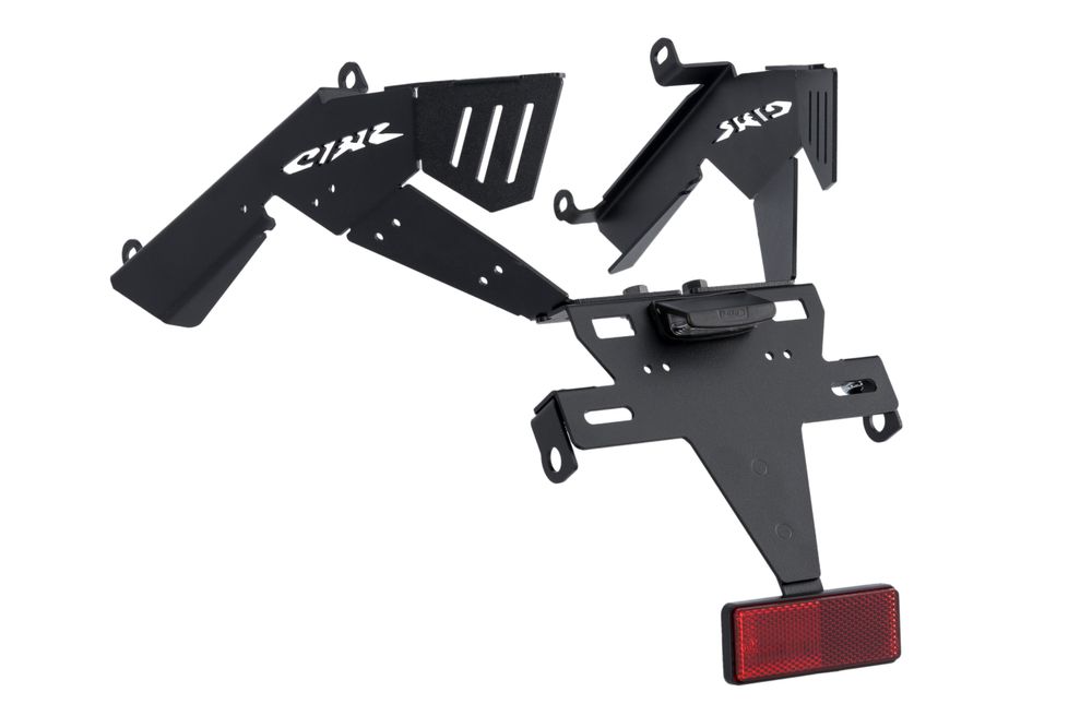 PUIG 22193N Kennzeichenhalters passend fuer HONDA CBR600RR Schwarz