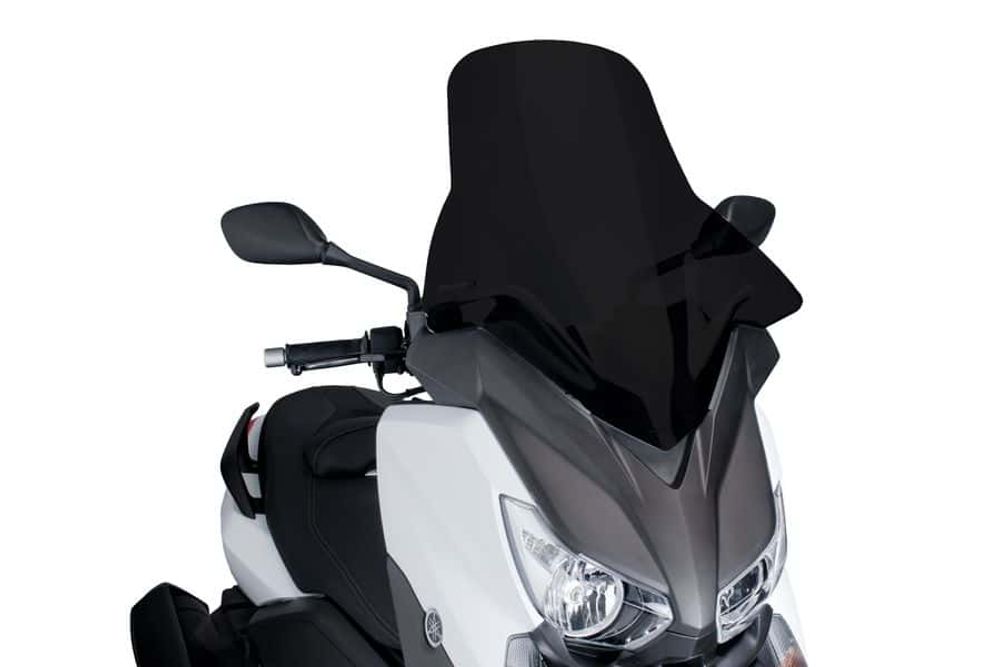 PUIG 6874N Windschutzscheibe V-Tech Line Touring passend fuer YAMAHA X-MAX 250 Schwarz