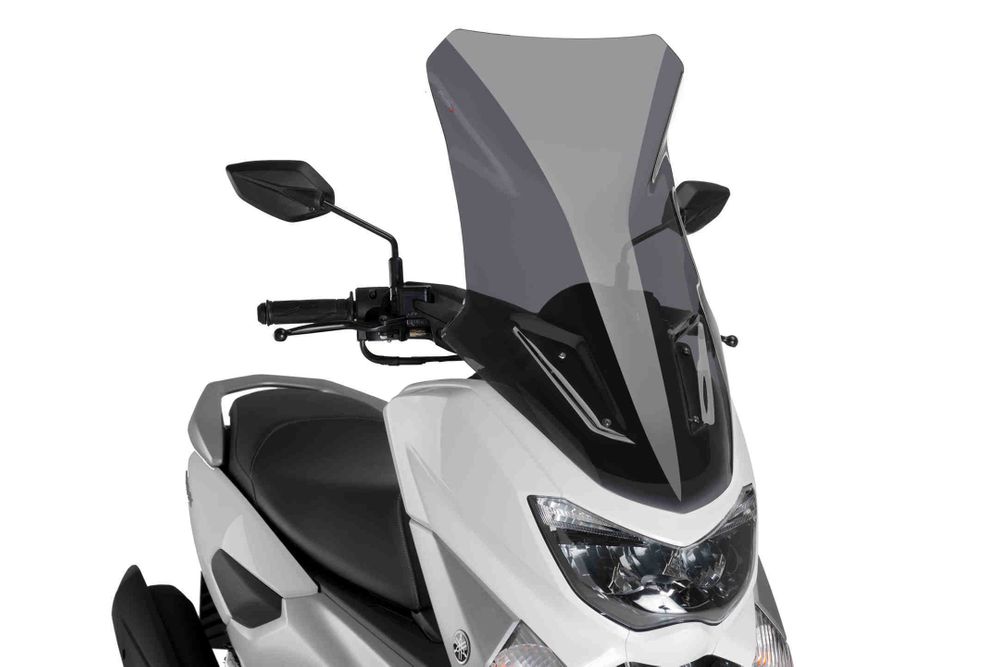 PUIG 8121F Windschutzscheibe V-Tech Line Touring passend fuer YAMAHA NMAX 125 Stark getönt