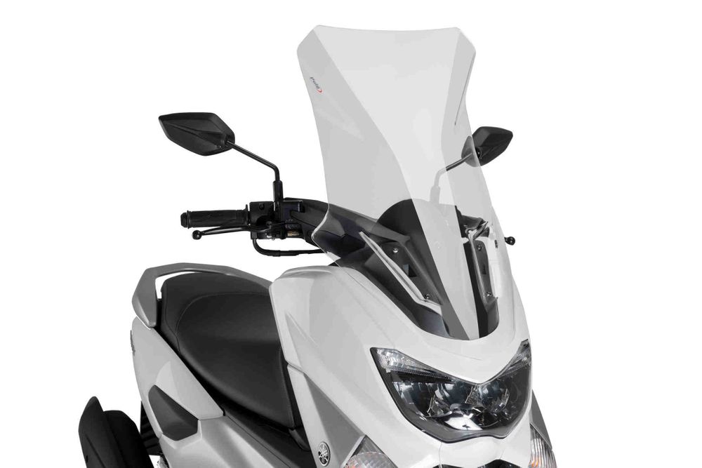 PUIG 8121W Windschutzscheibe V-Tech Line Touring passend fuer YAMAHA NMAX 125 Transparent