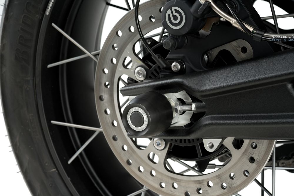 PUIG 20383N Hinterachsregler PHB19 passend fuer TRIUMPH TIGER 800 Schwarz