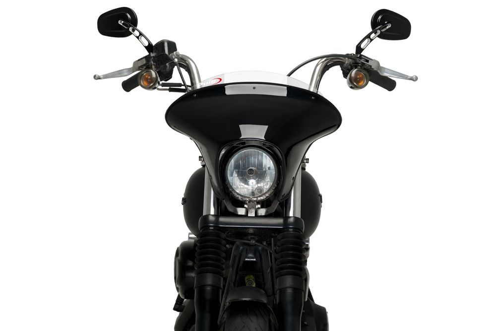 PUIG 21049W Batwing SML Sport passend fuer HARLEY DAVIDSON DYNA STREET BOB FXDB-I Transparent