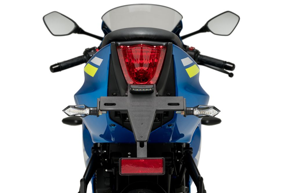 PUIG 21414N Kennzeichenhalters passend fuer SUZUKI GSX-R125 Schwarz
