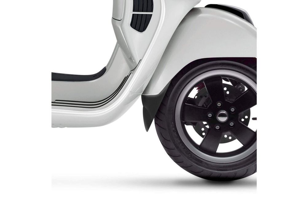 PUIG 20476N Verlängerung des vorderen Schutzblechs passend fuer VESPA GTS 125 Schwarz