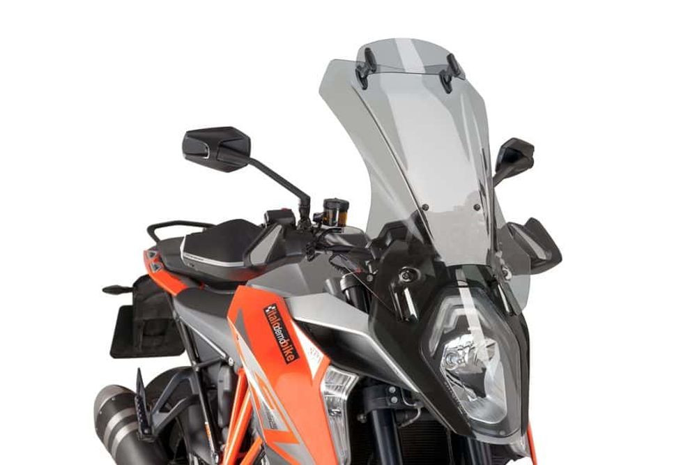 PUIG 8914H Tourenscheibe mit Spoilerscheibe passend fuer KTM 1290 SUPERDUKE GT Getönt