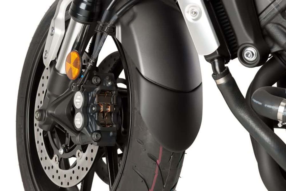 PUIG 9184N Verlängerung des vorderen Schutzblechs passend fuer YAMAHA XSR900 Schwarz