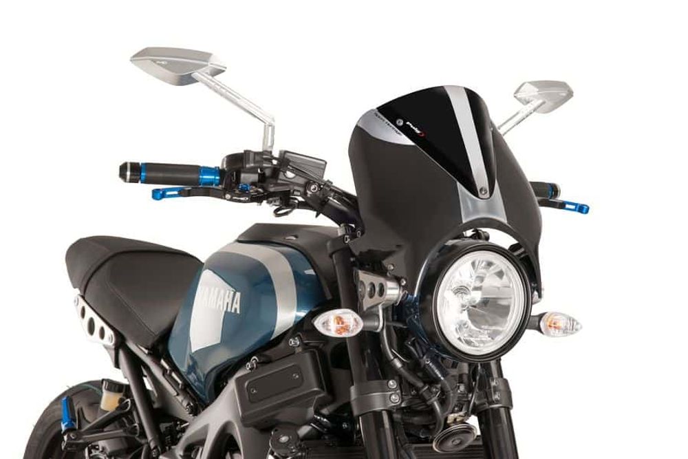 PUIG 9560N Retrovision passend fuer YAMAHA XSR900 Schwarz