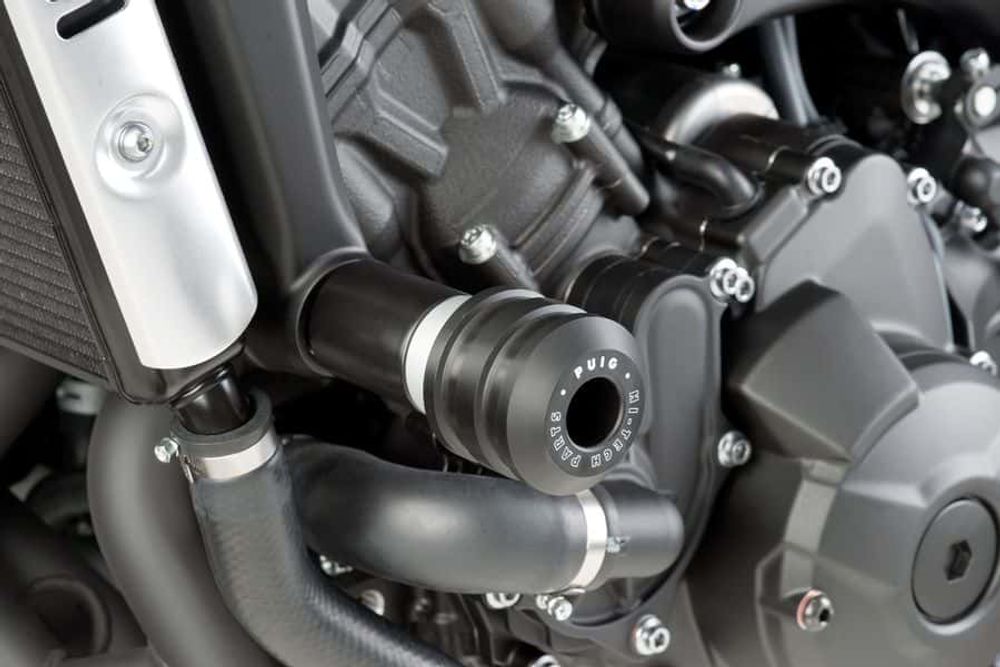 PUIG 8594N Sturzpads Vintage passend fuer YAMAHA XSR900 Schwarz