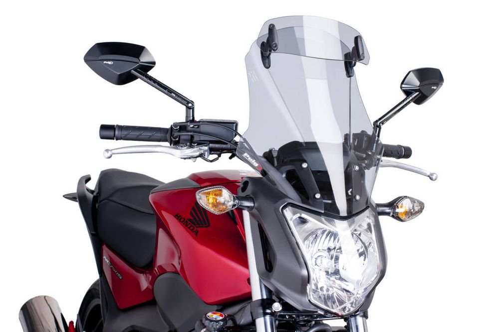 PUIG 6001H Tourenscheibe Plus mit Spoilerscheibe  passend fuer HONDA NC750S Getönt
