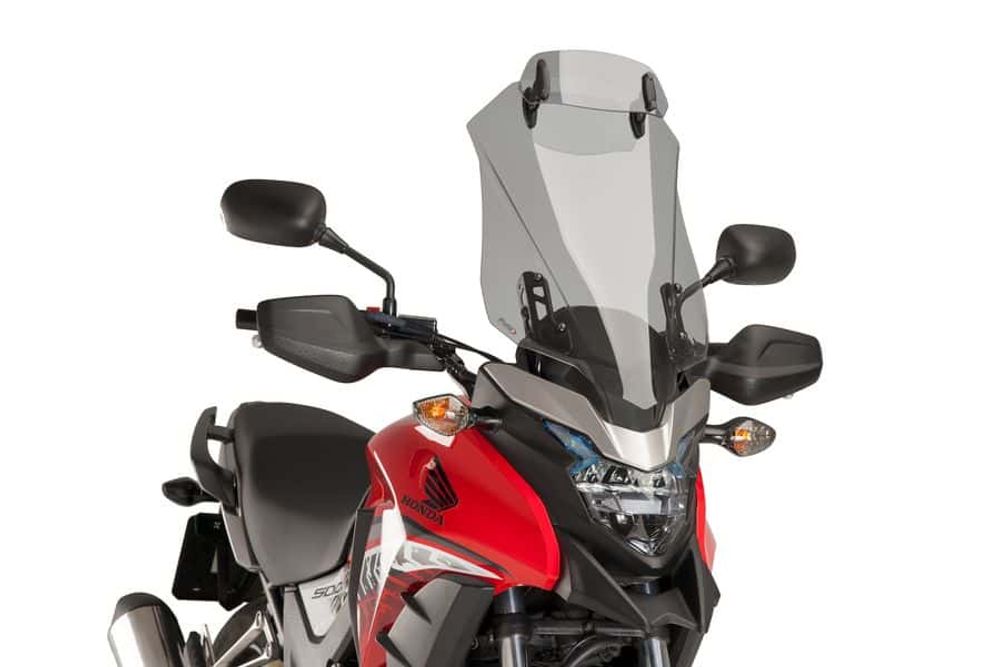 PUIG 8902H Tourenscheibe mit Spoilerscheibe passend fuer HONDA CB500X Getönt