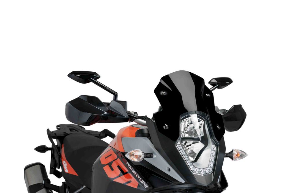 PUIG 6847N Sportscheibe passend fuer KTM 1190 ADVENTURE Schwarz