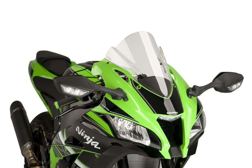 PUIG 8912W Z-Racing Scheibe passend fuer KAWASAKI ZX-10R Transparent