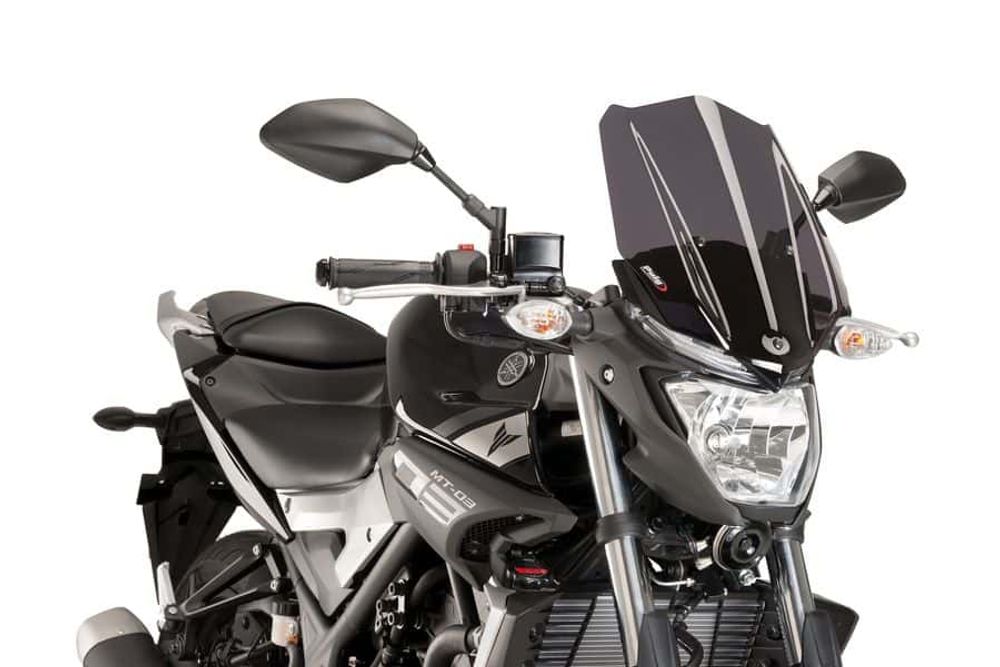 PUIG 8932F New Generation Touring passend fuer YAMAHA MT-03 Stark getönt