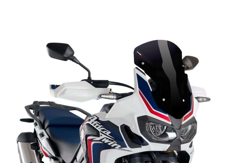 PUIG 8904N Sportscheibe passend fuer HONDA CRF1000L AFRICA TWIN Schwarz