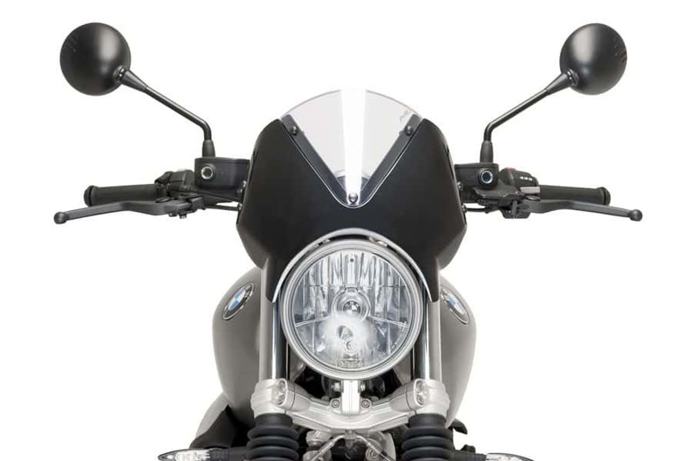 PUIG 9339W Retrovision verfügbar fuer BMW R NINE T SCRAMBLER Transparent