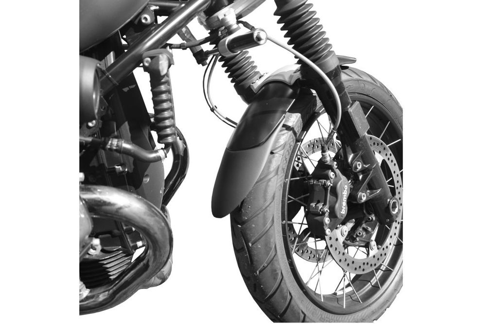 PUIG 9815N Verlängerung des vorderen Schutzblechs passend fuer BMW R NINET SCRAMBLER Schwarz