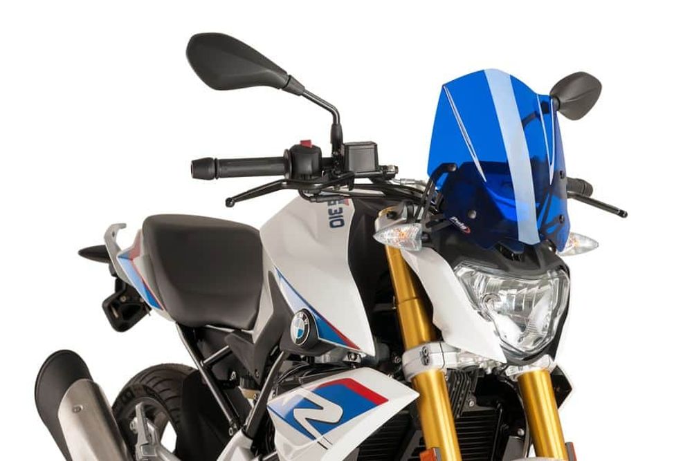 PUIG 8920A New Generation Sport passend fuer BMW G310R Blau