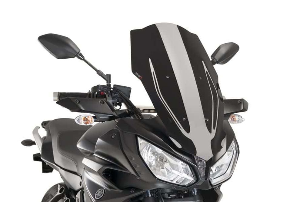 PUIG 9212N Tourenscheibe passend fuer YAMAHA MT-07 TRACER Schwarz