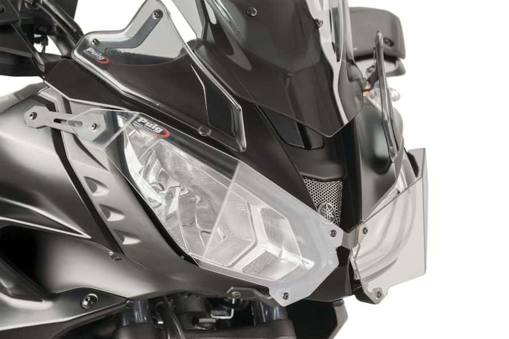 PUIG 9215W Scheinwerferschutz passend fuer YAMAHA MT-07 TRACER Transparent
