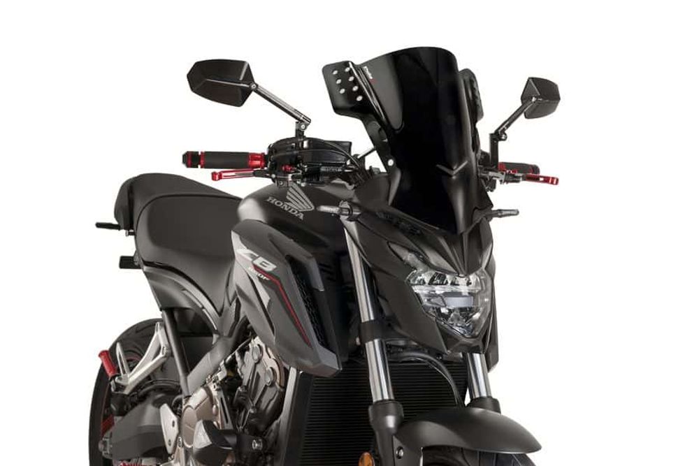 PUIG 5881N Rafale passend fuer KAWASAKI ER-5 TWISTER Schwarz