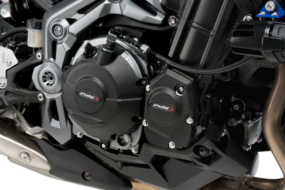 PUIG 20135N Motorschutzhauben passend fuer KAWASAKI Z900 Schwarz