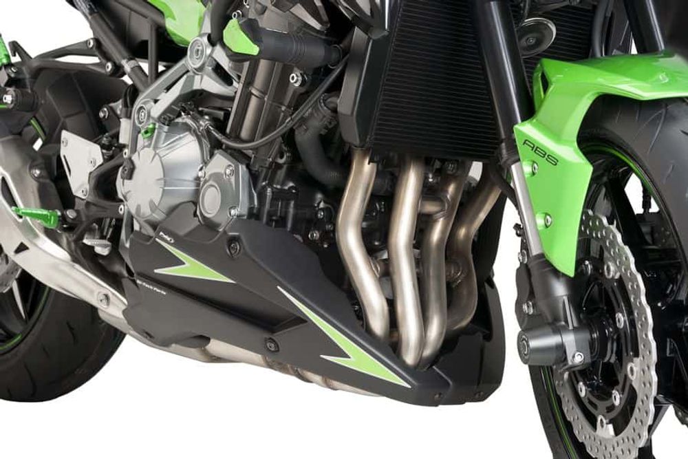 PUIG 9703J Bugspoiler passend fuer KAWASAKI Z900 Mattschwarz